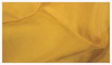 Silke stykke, Plantefarvet 90 x 200 cm - Guld gul